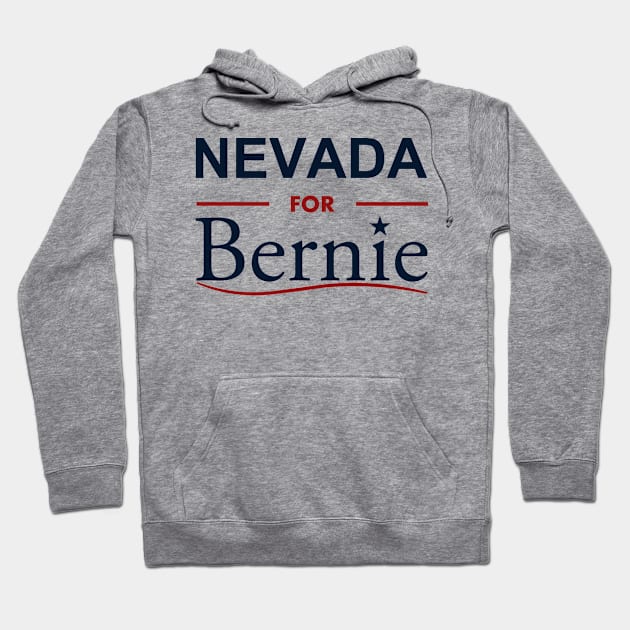 Nevada for Bernie Hoodie by ESDesign